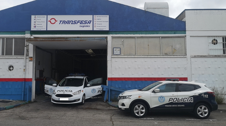 Transfesa Logistics colabora en la desinfecci&oacute;n de los veh&iacute;culos de servicio p&uacute;blico frente a la COVID-19