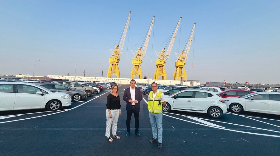 La AP de Huelva abre el aparcamiento junto al Muelle de Rio Tinto