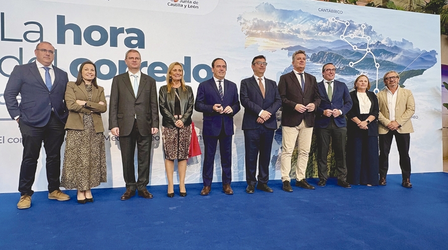 Lafuente demanda un Corredor Cantábrico-Mediterráneo con “suficiente capacidad”