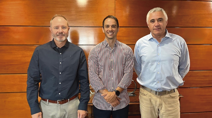 Encuentro en la Cámara de Comercio de Santiago.