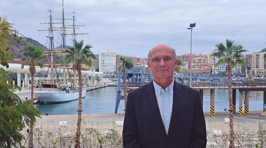 Carlos Rubio, presidente de la Autoridad Portuaria de Málaga.