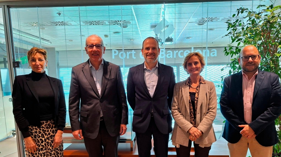 Reunión entre los representantes de ACE con el presidente de la AP de Barcelona, José Alberto Carbonell.