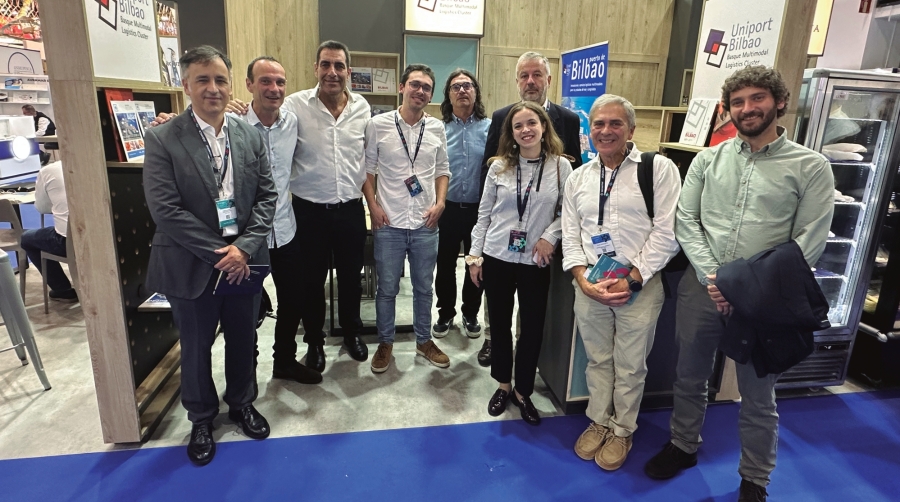 UniportBilbao promociona en Conxemar los servicios de sus empresas para productos refrigerados y congelados