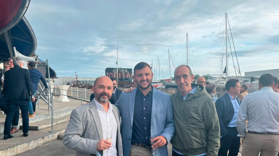 El Puerto de Baiona promociona Agri’Vrac en la Bolsa Marítimo-Agrícola de La Rochelle