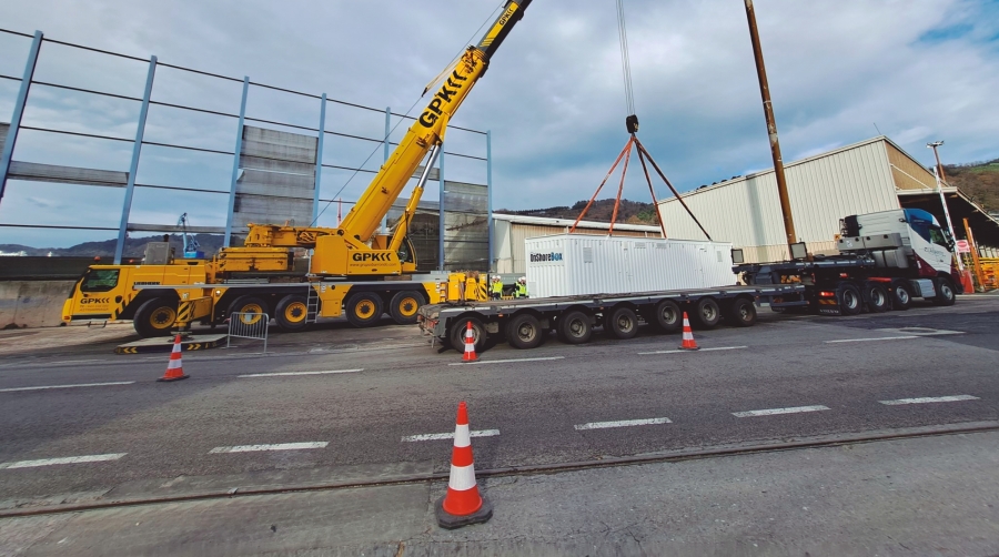 La AP de Pasaia acelera su electrificación con el despliegue del sistema OPS en Kaputxinos