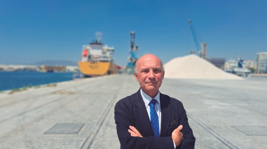 Carlos Rubio, presidente de la Autoridad Portuaria de Málaga.