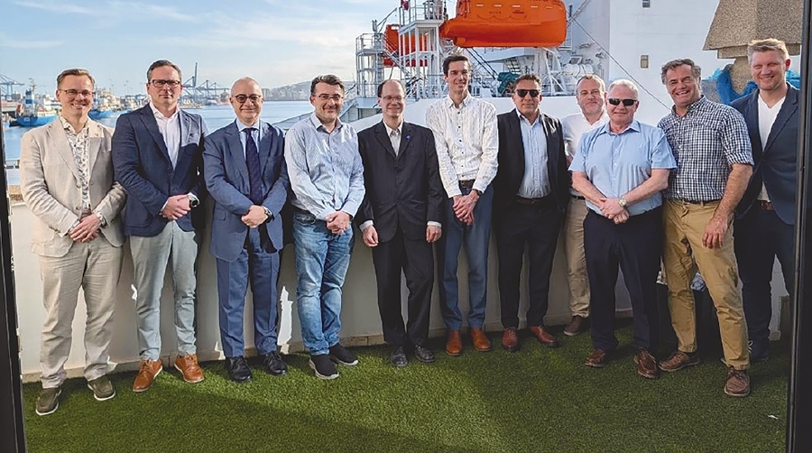 Parte del grupo de expertos reunidos en Las Palmas.