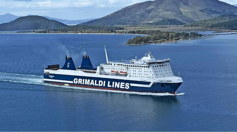 Grimaldi incrementa su capacidad en el enlace entre Italia y Grecia