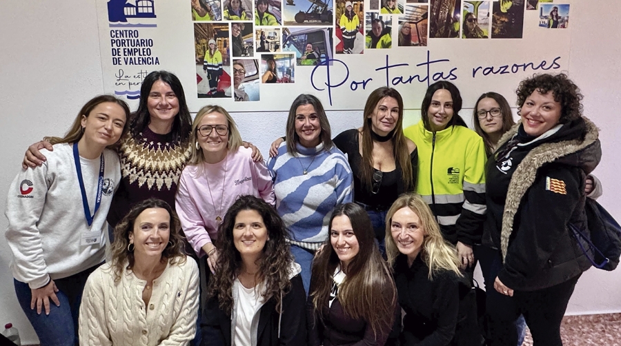 El CPE de Valencia rinde homenaje a sus estibadoras por el 8-M