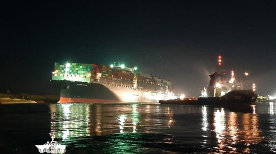 Liberado el Canal de Suez