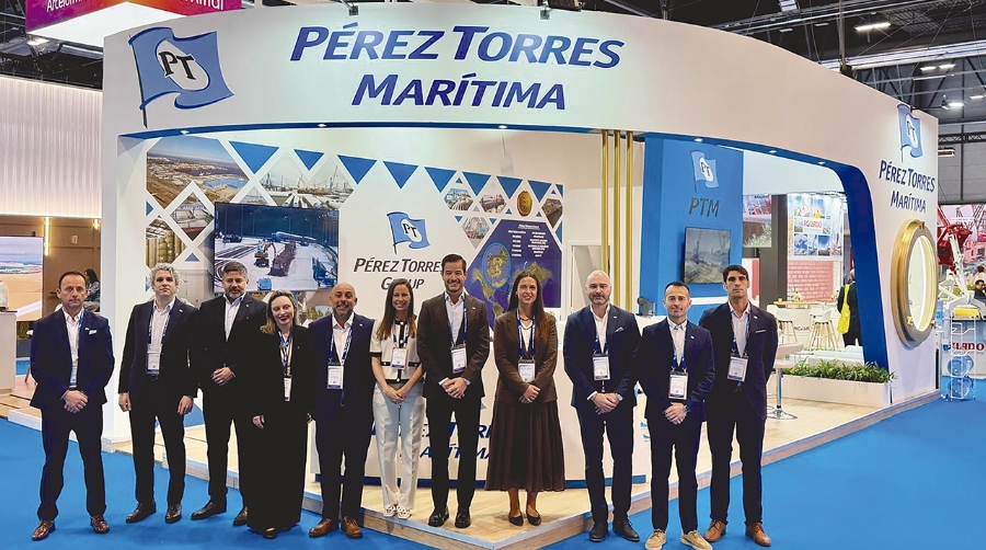 Equipo de Grupo Pérez Torres en WindEurope.