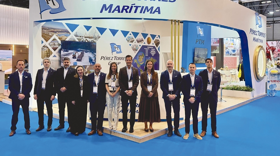 Equipo de Grupo Pérez Torres en WindEurope.