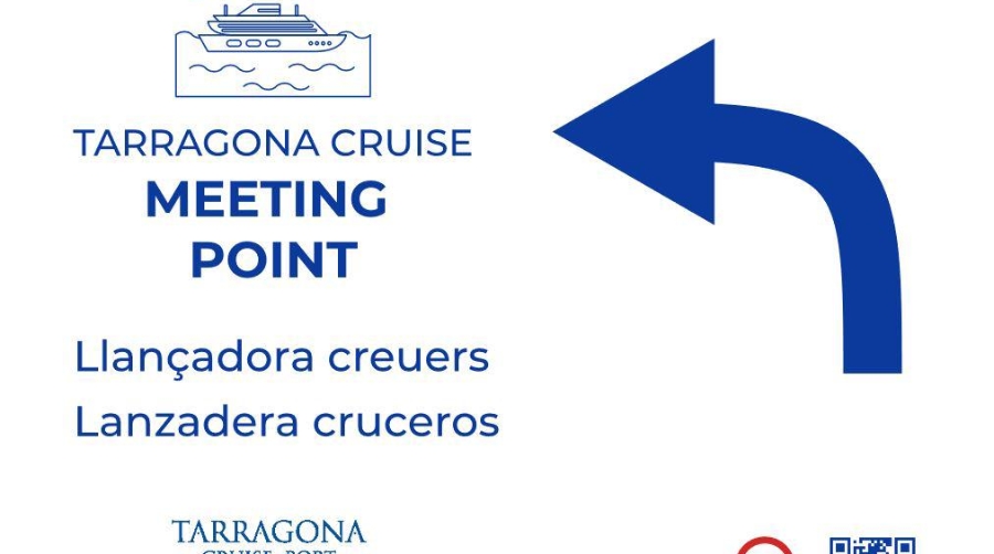Port Tarragona mejora la señalización para los pasajeros de cruceros