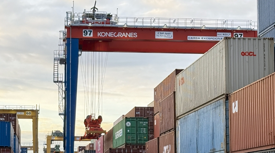 CSP Iberian Valencia Terminal adquiere seis nuevos RTG de Konecranes