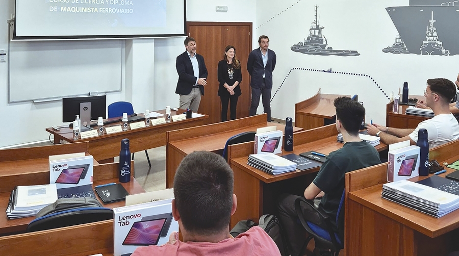 La Fundación Valenciaport inaugura la 4ª edición de su curso de Maquinista Ferroviario