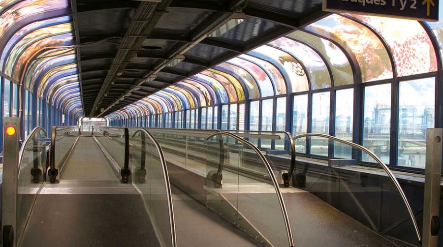 La Estaci&oacute;n Mar&iacute;tima del Puerto de Algeciras estrena 12 pasillos mec&aacute;nicos en la puesta en marcha de la OPE 2015