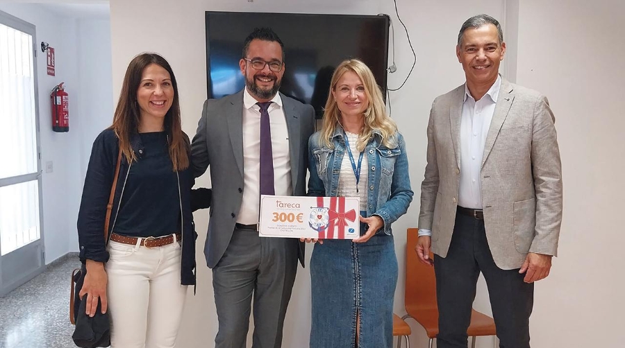 Tareca dona 300 euros a Stella Maris