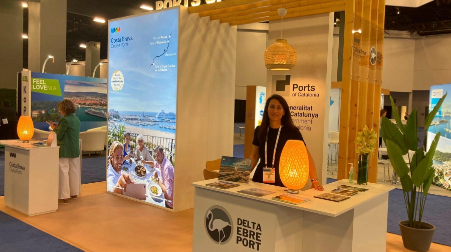 Ports of Catalonia promueve sus instalaciones portuarias y servicios en Seatrade