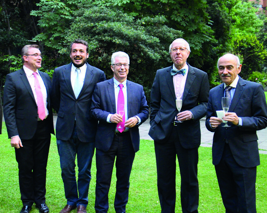 La Embajada de Espa&ntilde;a en Chile recibe a la misi&oacute;n comercial del Puerto de Barcelona