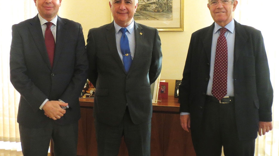 El nuevo capit&aacute;n mar&iacute;timo de Cartagena se entrevista con el presidente de la Autoridad Portuaria de Cartagena