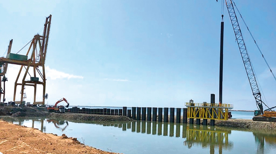 El Puerto de Huelva avanza en la ampliaci&oacute;n del Muelle Sur
