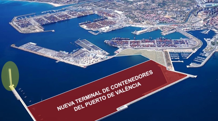 La nueva terminal de Valencia podr&iacute;a renunciar a la ampliaci&oacute;n del dragado del canal de acceso y a la prolongaci&oacute;n del dique de abrigo