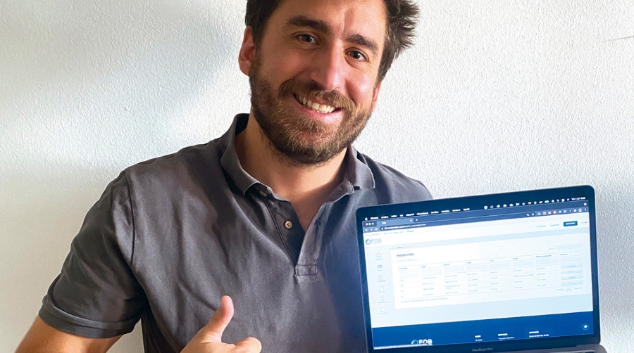Luis Sag&uuml;&eacute;s, CEO de FOB Technologies.