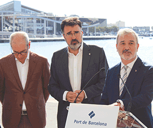 Port de Barcelona convierte el muelle Drassanes en un paseo abierto a la ciudadanía