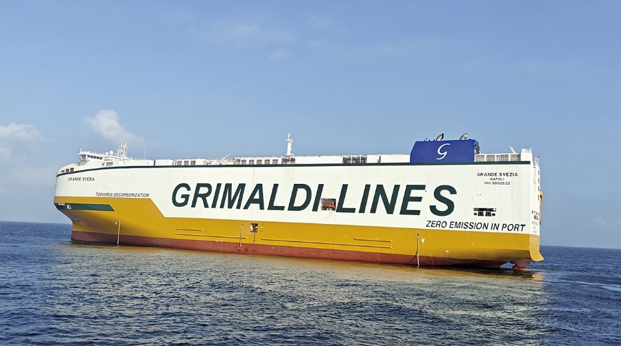 Grimaldi incorpora el “Grande Svezia” a su flota de PCTC