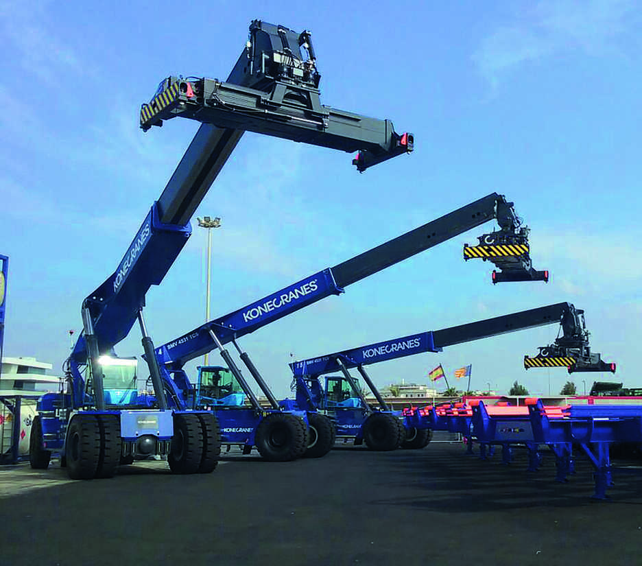 TCV Stevedoring refuerza su operativa con la incorporaci&oacute;n de nueva maquinaria