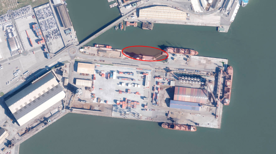 La primera fase de la construcción del muelle de Raos 6 consiste en la ejecución de un nuevo muelle multipropósito de 212 metros.