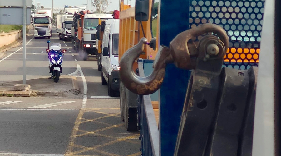 Movilizaciones del transporte el s&aacute;bado en Barcelona.
