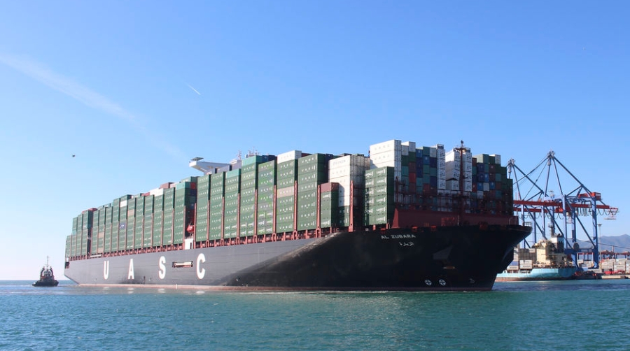 Atraca en el Puerto de M&aacute;laga el &ldquo;Al Zubara&rdquo;, megabuque de UASC de 18.800 TEUs de capacidad