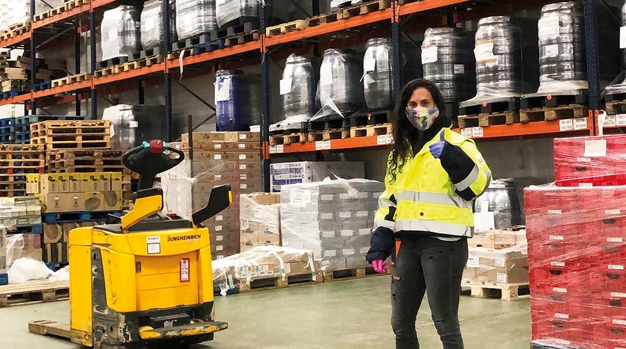 Montse Mart&iacute;nez, jefa de Log&iacute;stica en Fredist, tiene 14 a&ntilde;os de experiencia en el sector log&iacute;stico.