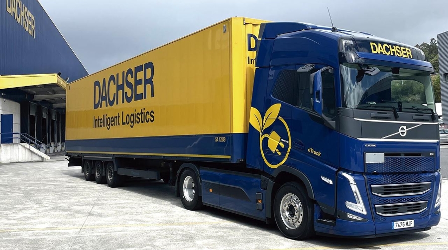 Dachser incorpora dos tractoras eléctricas a su flota de transporte en España
