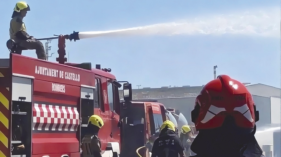 PortCastelló y Bomberos refuerzan la colaboración en emergencias
