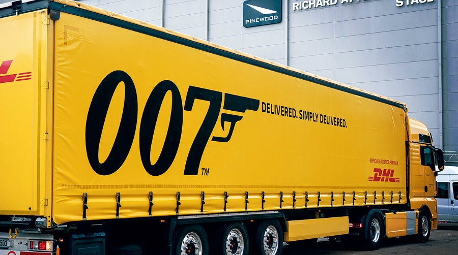 DHL gestiona todo el transporte para la grabaci&oacute;n de la pel&iacute;cula n&ordm; 25 de James Bond