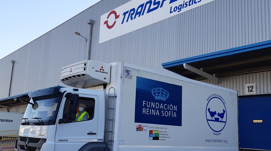 Transfesa Logistics transporta 66 toneladas solidarias durante la pandemia