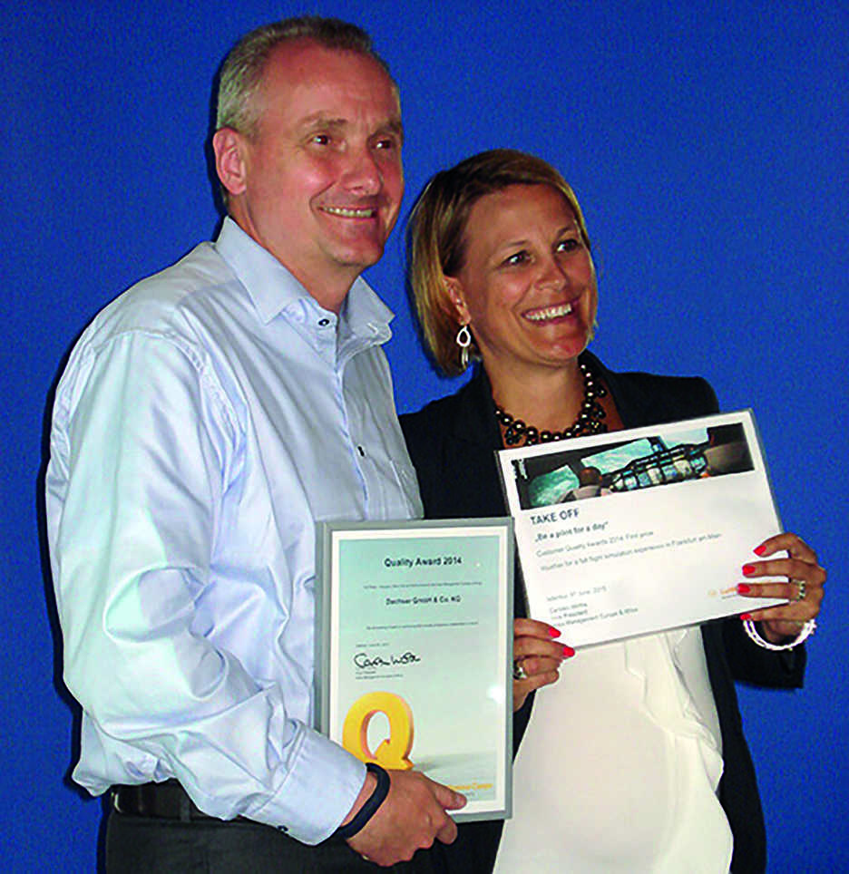 Dachser recibe un premio por su &quot;excepcional fiabilidad de servicio&quot;