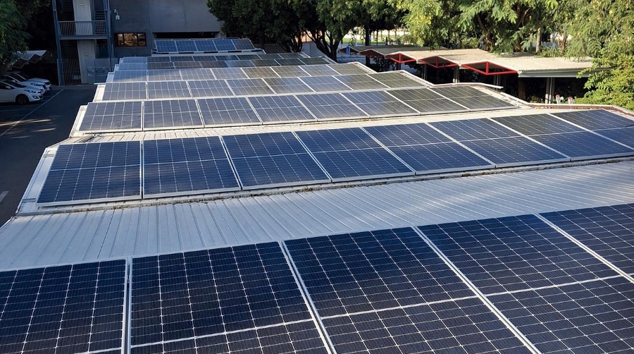 La instalación dispone de una potencia nominal de 144 kW.