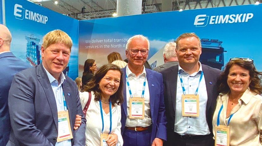 Eimskip Logistics potencia en Seafood Expo la expansión de su red global y de servicios