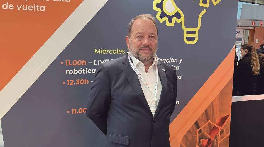 Juan Manuel Martínez Mourín, presidente de AET, en Logistics