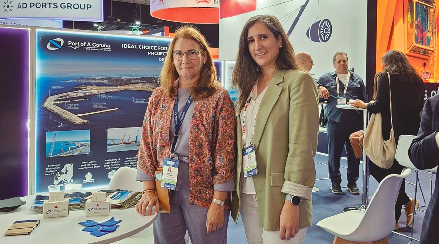 El Puerto de A Coruña exhibe en Róterdam su potencial para project cargo