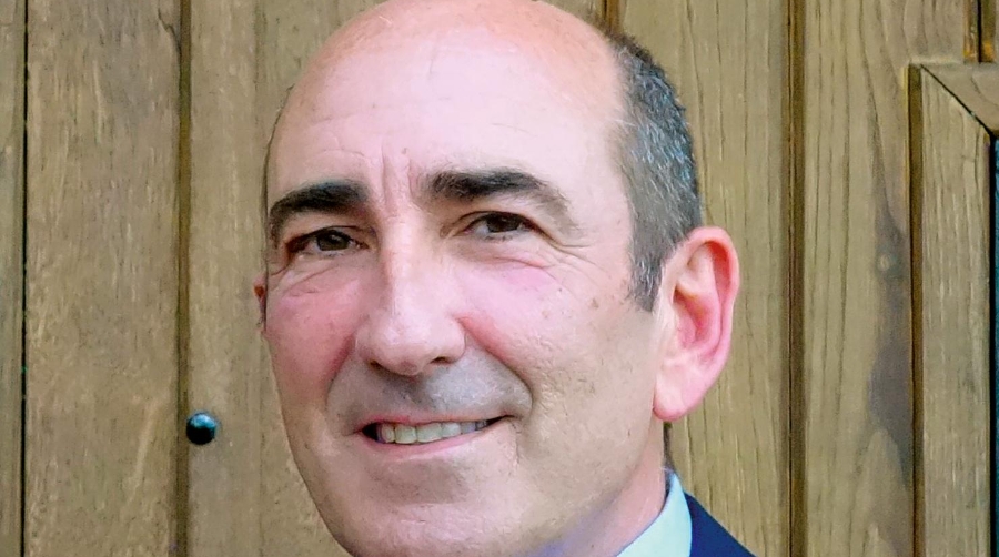 Martín Visiers, presidente del Colegio Oficial de Agentes de Aduanas y Representantes Aduaneros de Irún.