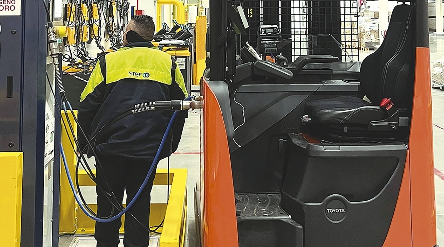 Toyota Material Handling Europe proporcionará a STEF modelos de carretillas elevadoras compatibles con pilas de combustible.