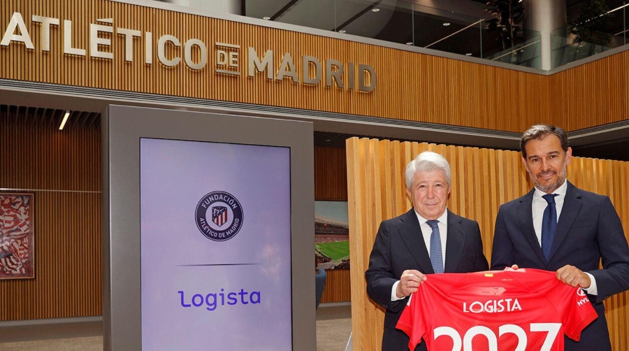 Logista y el Atlético de Madrid se alían en un proyecto de fútbol adaptado para niños