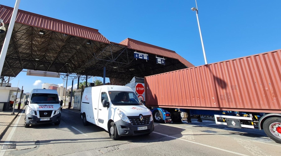 Transportes inicia el corte de la N-350 por la duplicación del acceso sur al Puerto de Algeciras
