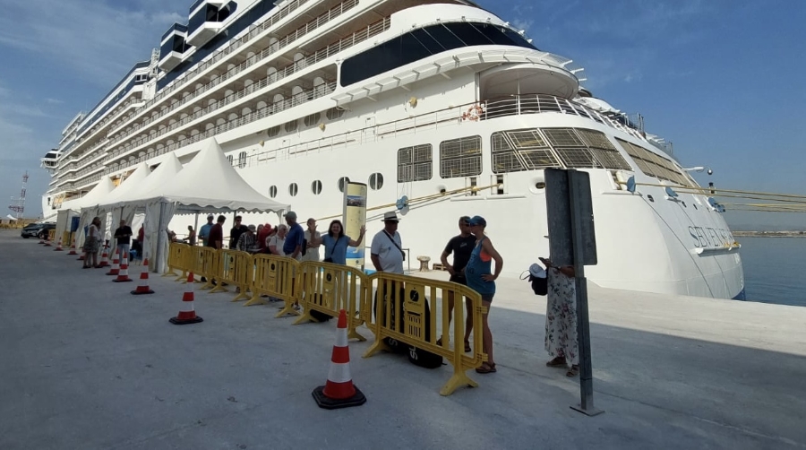 PortCastelló crece un 134% en pasajeros de cruceros durante los siete primeros meses