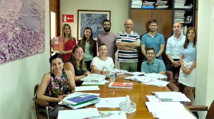 Participantes del último curso impartido por la asociación.