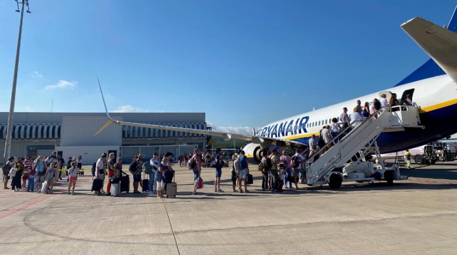 El aeropuerto de Castellón ha contabilizado en el mes de julio un total de 41.433 pasajeros.
